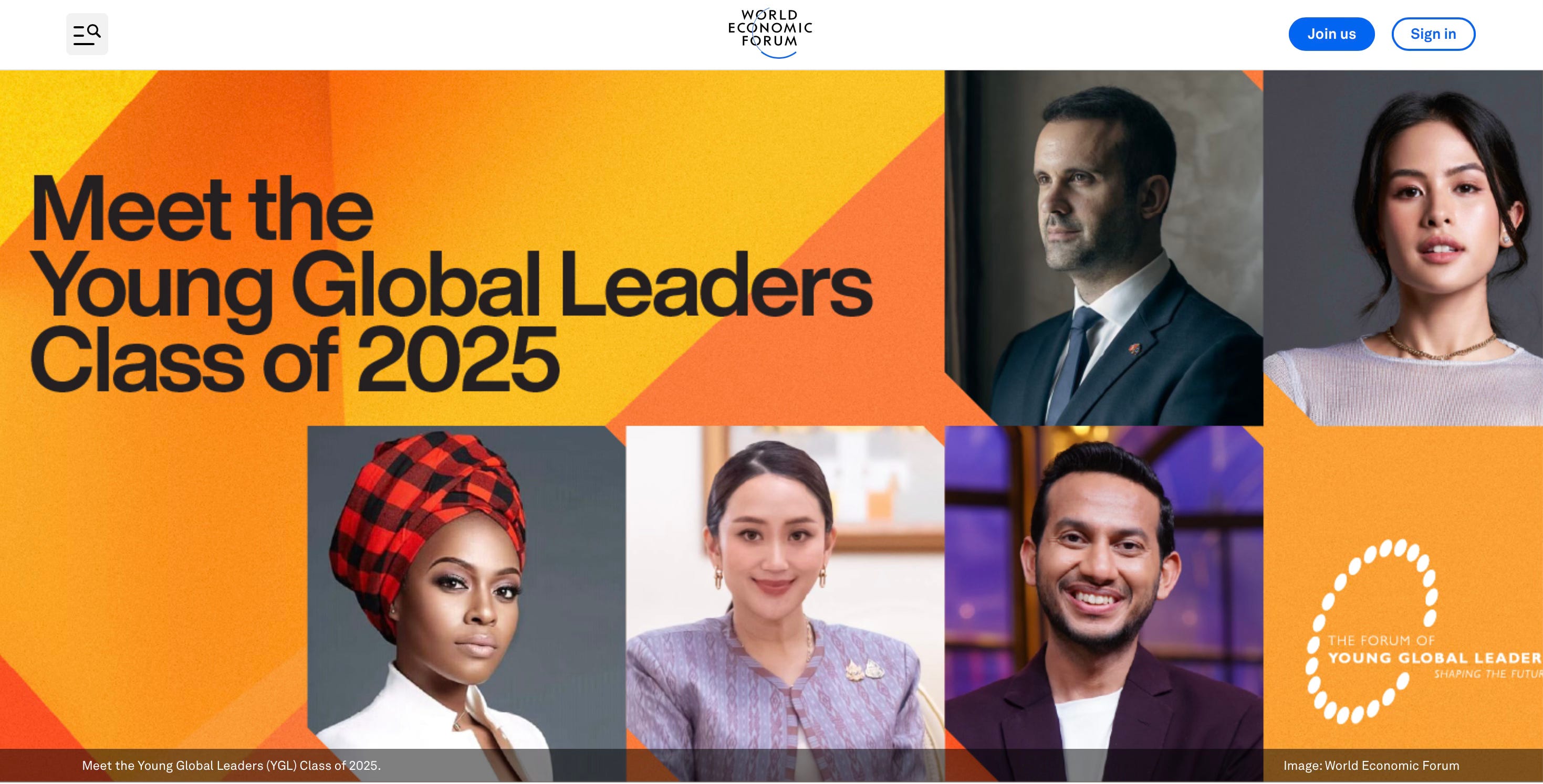 World Economic Forum YGL kull 2025